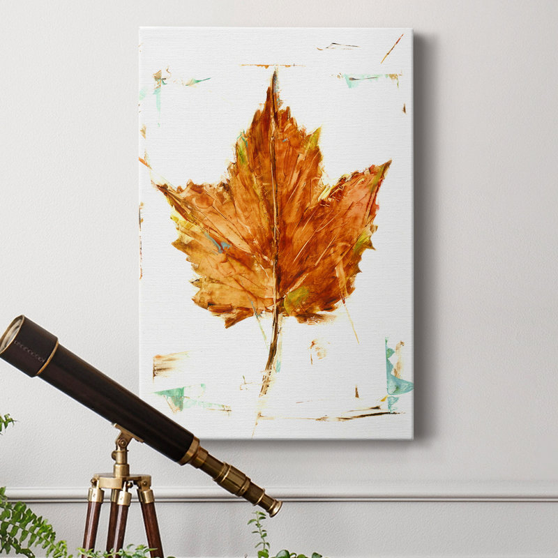 " Autumn Leaf Study I ", 60" H x 40" W x 1" D