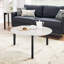 Table basse moderne de style moderne, 36 pouces, élégante et durable pour tout salon-881618719