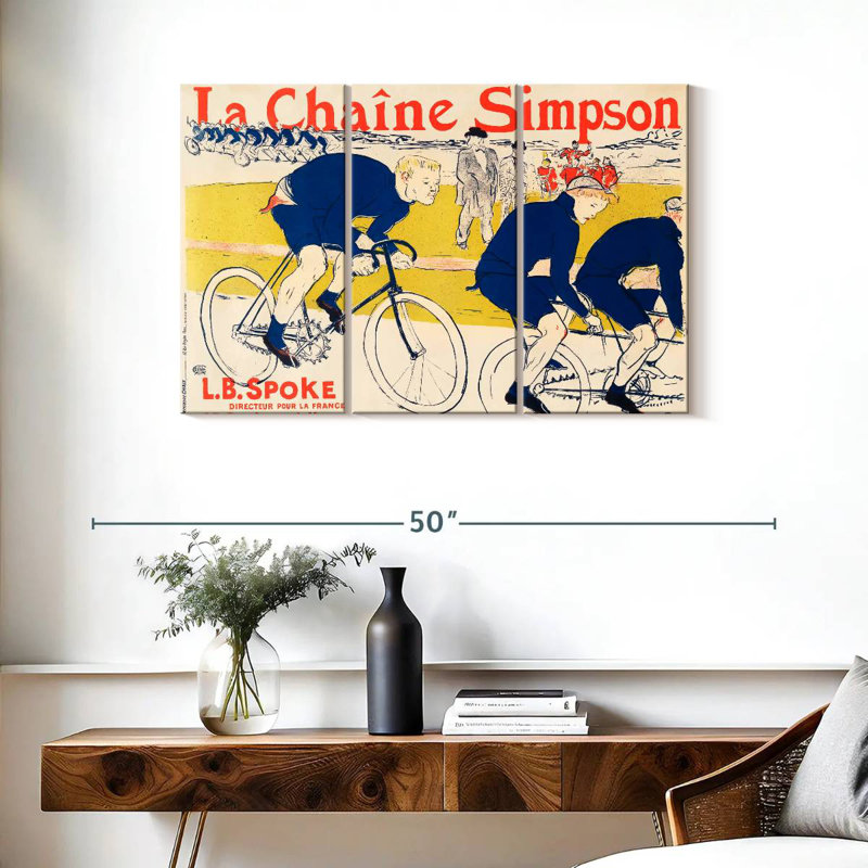 Sireci The Simpson Chain, 24" H x 38" W
