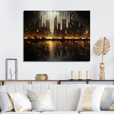 Nyc Cityscape Night Noir I