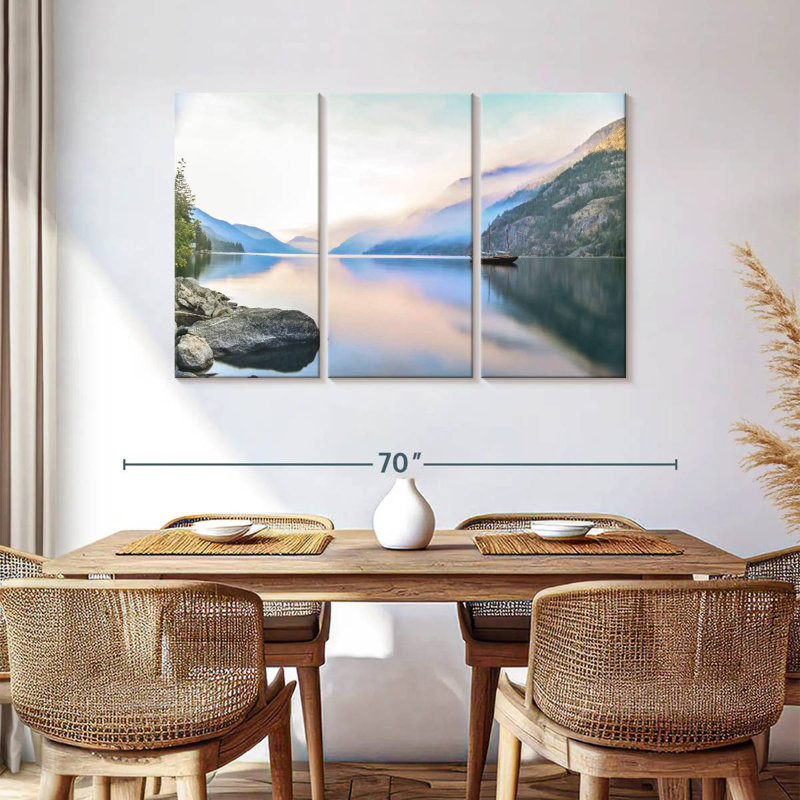 Alvord Stehekin au lac Chelan, H 36 po x l 57 po