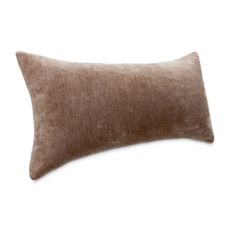 The Smith Chenille Lumbar Pillow Cover & Insert , Truffle
