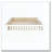 Wood Full Size Upholstered Platform Bed with Guardrail and Pillow-1993819965