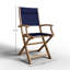 Chaise de salle à manger d'extérieur en bois Nawa-1254253528