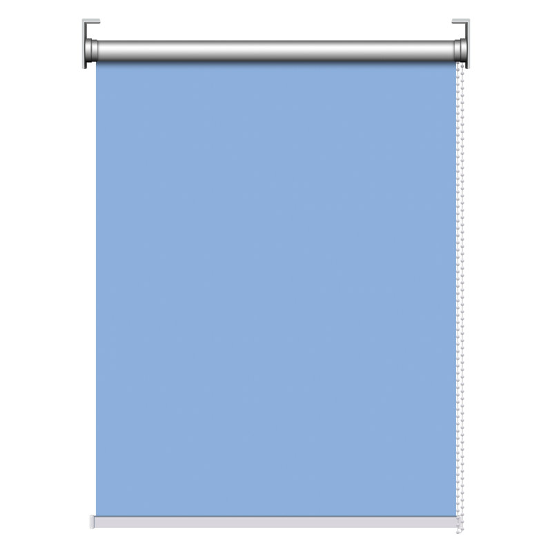 Rideau roulant occultant, l 26 po x L 79 po, Bleu clair
