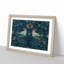 Flowers and Birds Pattern by William Morris - Picture Frame Graphic Art Print on MDF-55576253-55576248