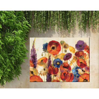 Exantus Pizzazz Outdoor Canvas Art