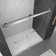 60'' W 76'' H Frameless Rectangle Reversible Shower Stall