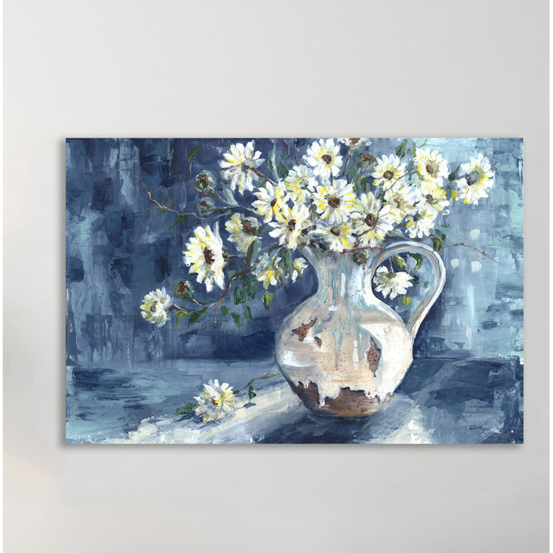 Sunshine And Daises by Tre Sorelle Studios - Wrapped Canvas Painting, 25 cm H x 38 cm W