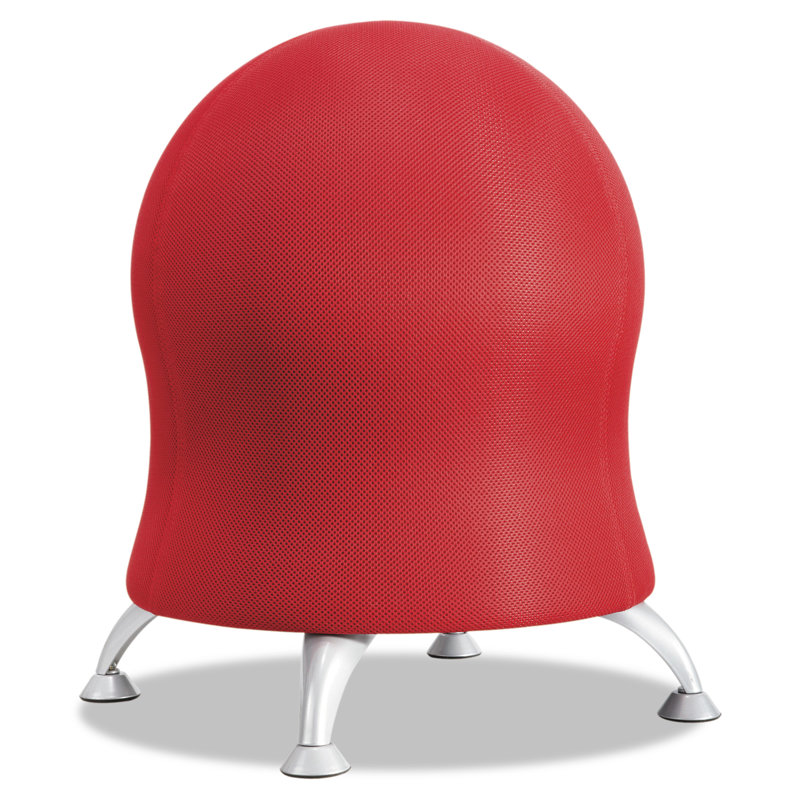 Zenergy Ball Chair, Crimson, White