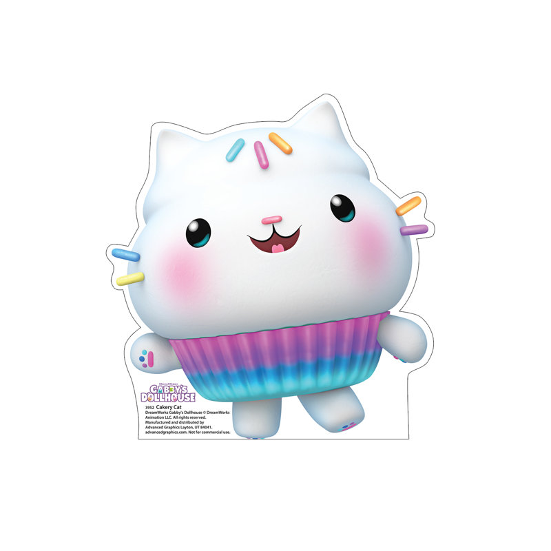 Advanced Graphics Cakery Cat (Gabbys dollhouse) | Wayfair