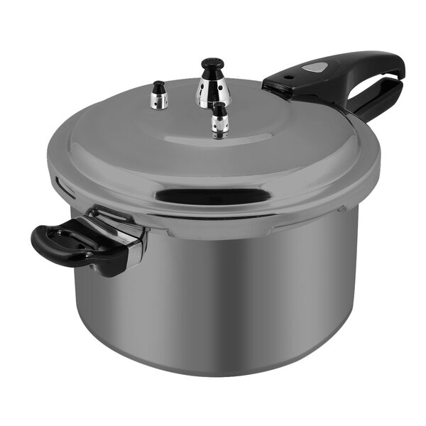 Barton 7.4 Quart Pressure Cooker Stovetop Fast Cooker Pot Pressure Regulator, Titanium Matte