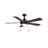 Lawney 5 - Blade LED Standard Ceiling Fan with Pull Chain and Light Kit Included-357830336-357830337-400218781