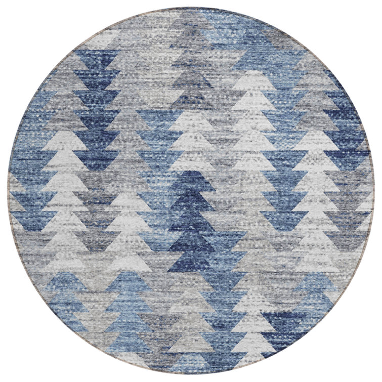 Jaylah Washable Geometric Indoor / Outdoor Rug