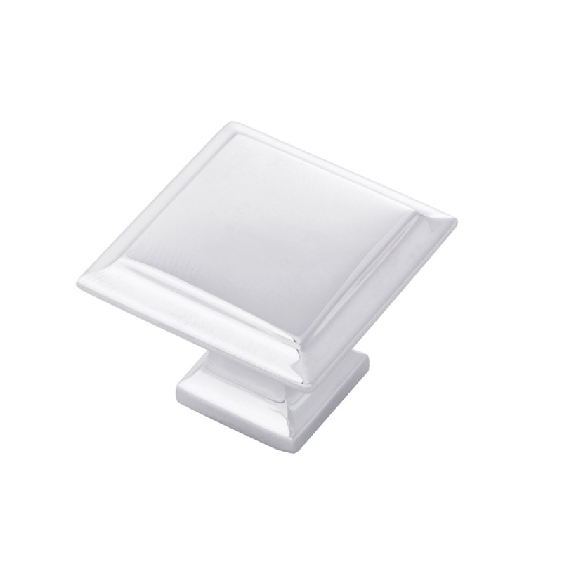 Studio II Square Knob, Chrome