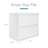 Hirsh 30'' Wide 2 -Drawer Steel File Cabinet-672405741