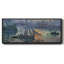Sunrise at Sea by Monet- Framed Canvas-110639288