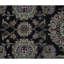 Manchuria Wool Oriental Area Rug in Black
