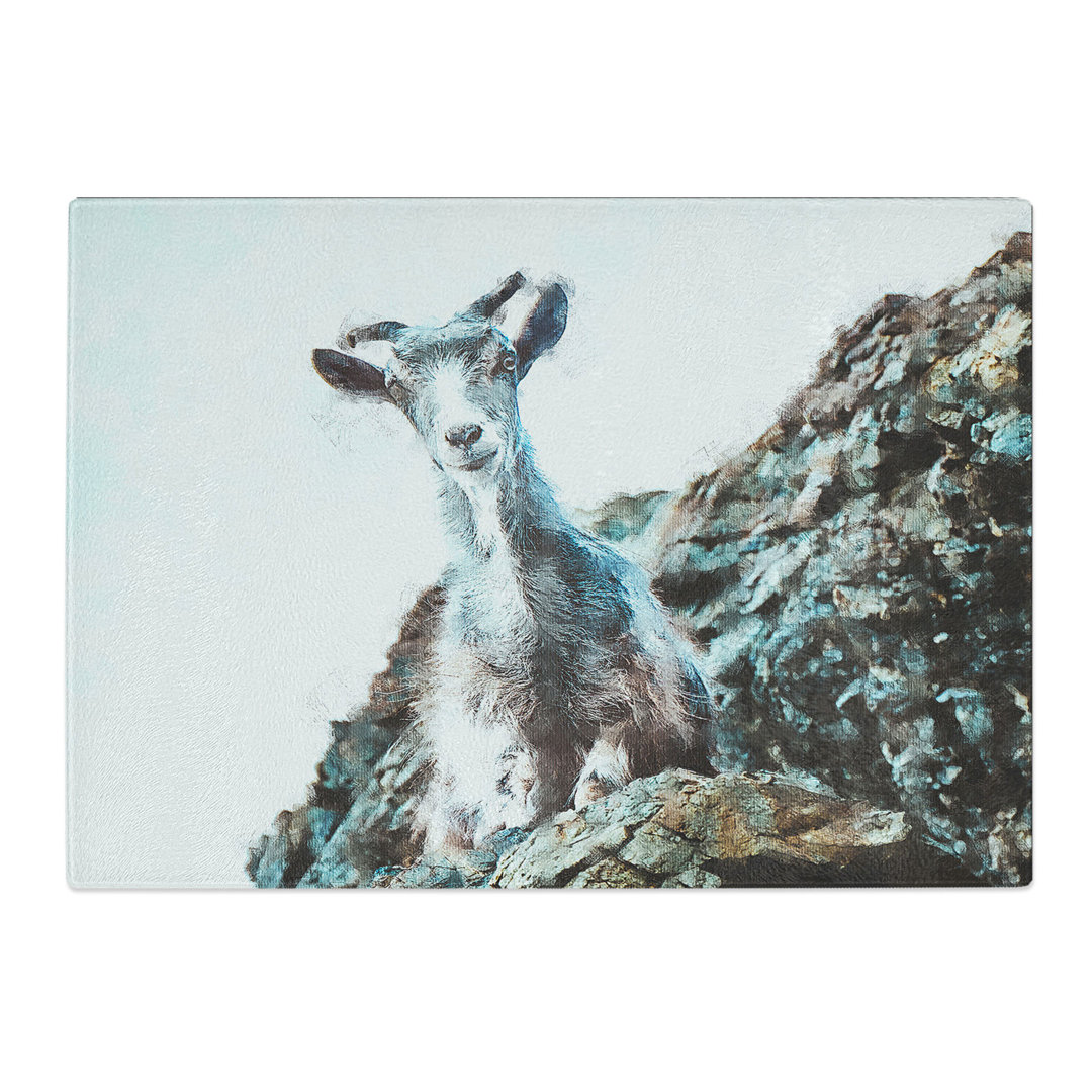 Mountain Goat Vol.1 Painting Chopping Board