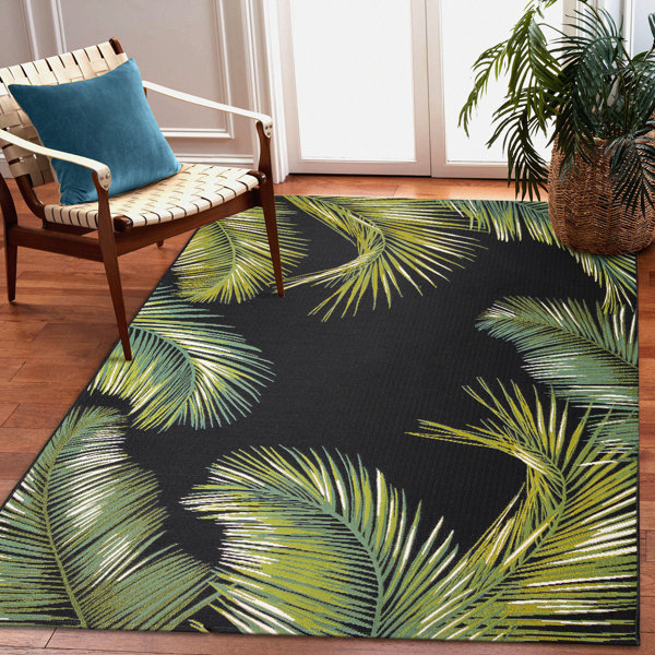 Bayou Breeze Seagrove Floral Rug & Reviews | Wayfair