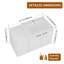 Meuble-lavabo 36 po avec lavabo en résine, 2 portes à fermeture douce et 1 armoire latérale, conception à fixation flottante, contreplaqué