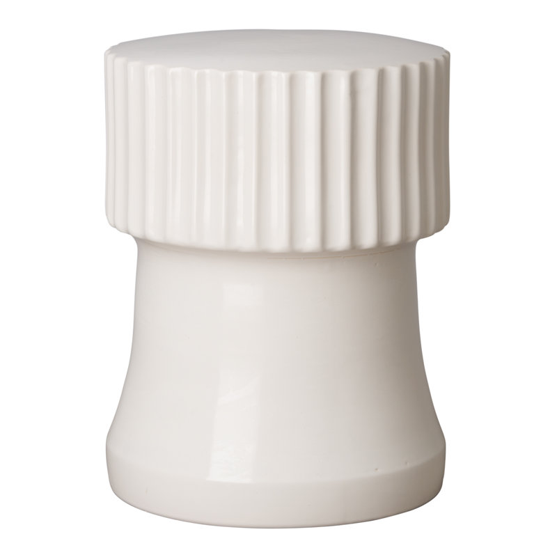 Dameka Ceramic Accent Stool