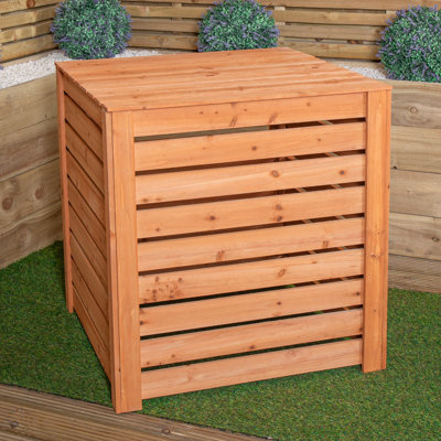 Samuel Alexander Solid Wood Stationary Composter