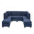 Polyester Upholstered Modular Sectional