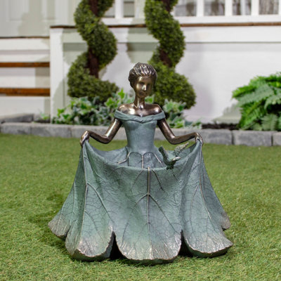 Leaf Dress Lady Bird Feeder