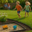 Harbour Housewares Flexible Lawn Edging 4cm Plastic with Pegs for Garden Pathway & Flower Bed Borders-110809949-110809953