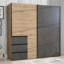 2 Door Manufactured Wood Wardrobe