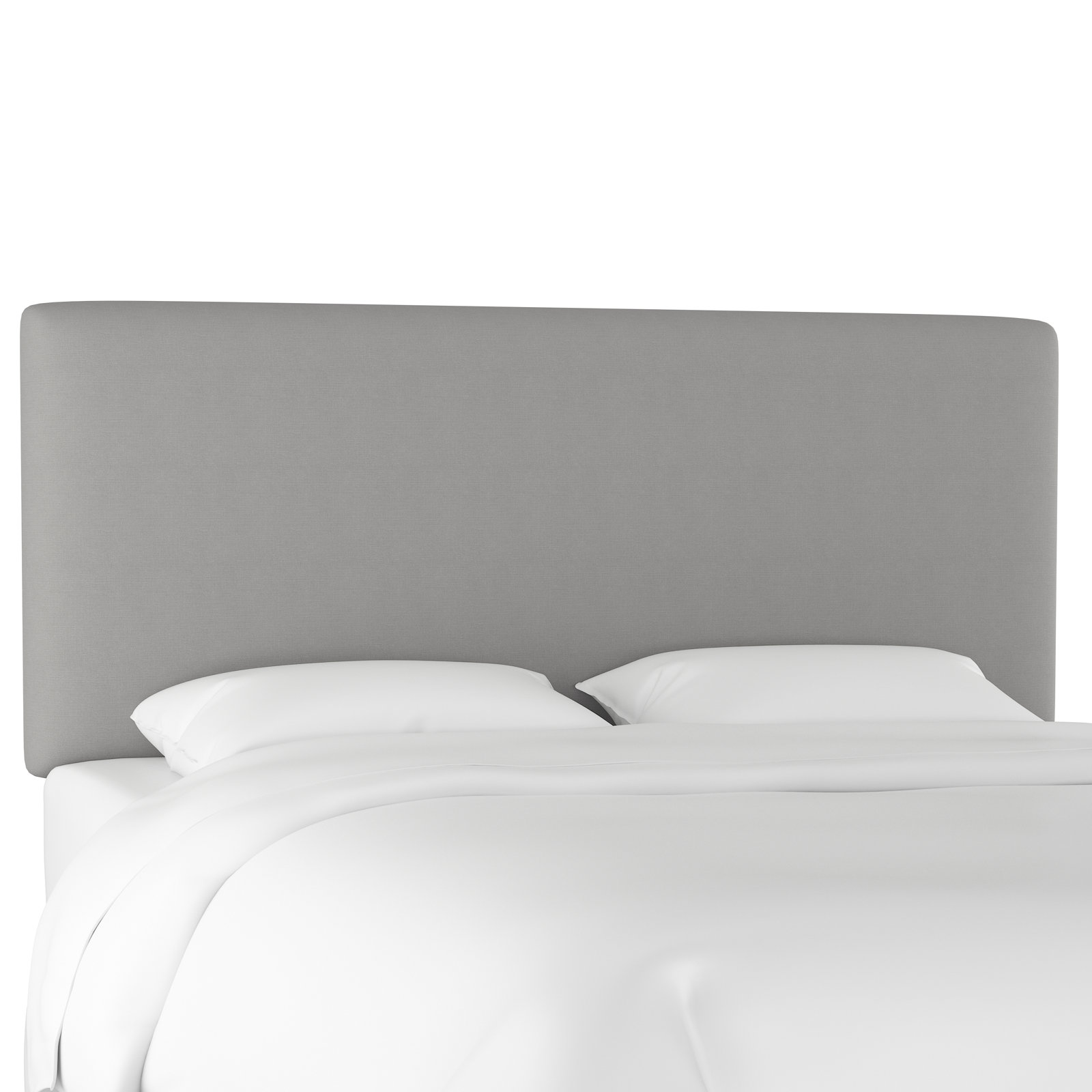 Eisley Upholstered Headboard, Queen, Classic Grey Linen