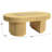 Kenzo Rattan Oval Coffee Table