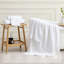 Serviette 100% coton doux absorbant avec bordure Dobby, serviette double torsadée 1 pièce-104041639-104041642