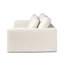 Ostend Outdoor Slipcover Sofa-96"-Bombay Flax