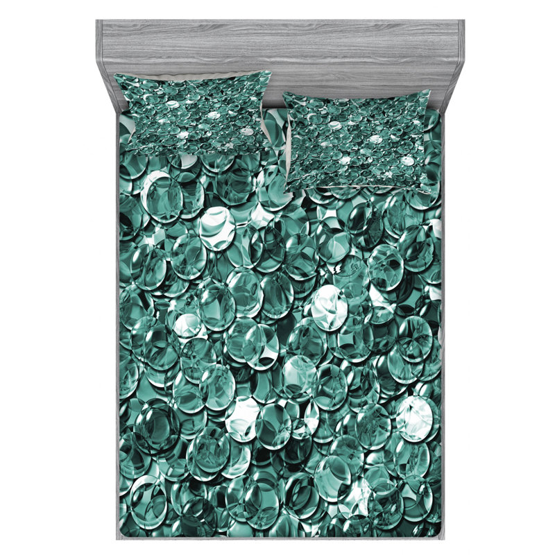 Microfiber Sheet Set, Full Sheet Set with Fitted Sheet