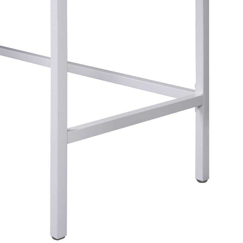 Bureau en L Slas, Blanc