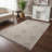 Guros Collection Cream Trellis Indoor Outdoor Runner Rug-256539479