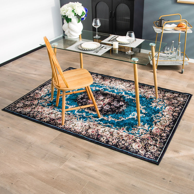 Howerton Oriental Indoor Rug, Rectangle 4'8'' x 6'7''