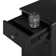 Williams End Table With Hooded Caster Wheels And Built-In Outlets