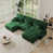 Chenille verte