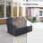 Samya Solid Wood Loveseat Cover