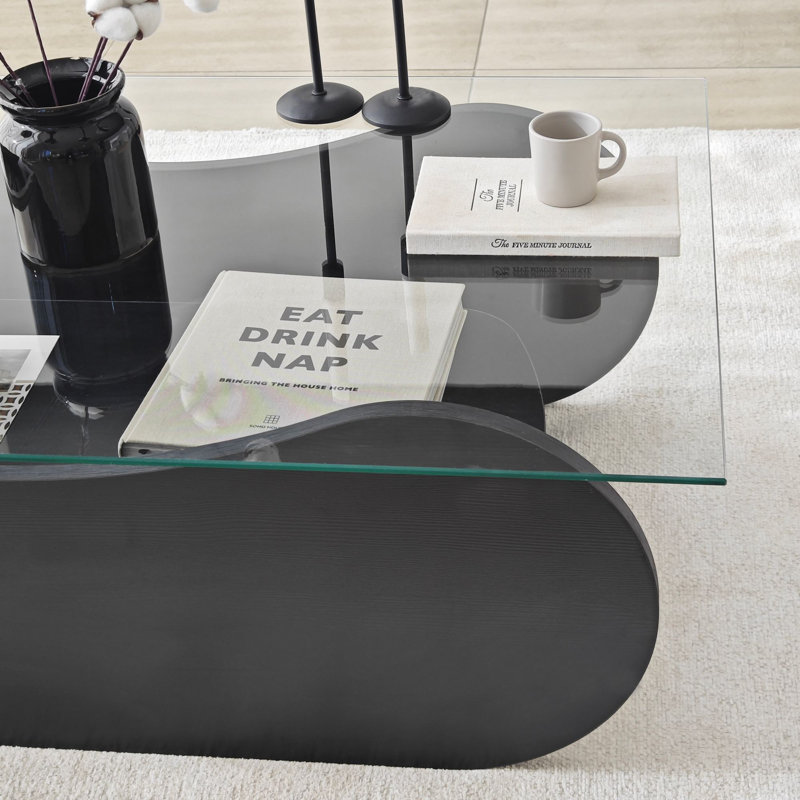 Table basse, Noir