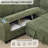 L-Shaped Sofa With Pull Out Sofa Bed, Sleeper Sofa Couch Bed With Storage Seat, 5 Seat Sectional Sofa Bed With Usb, Sectional Sofa Couch For Living Room-1195657669