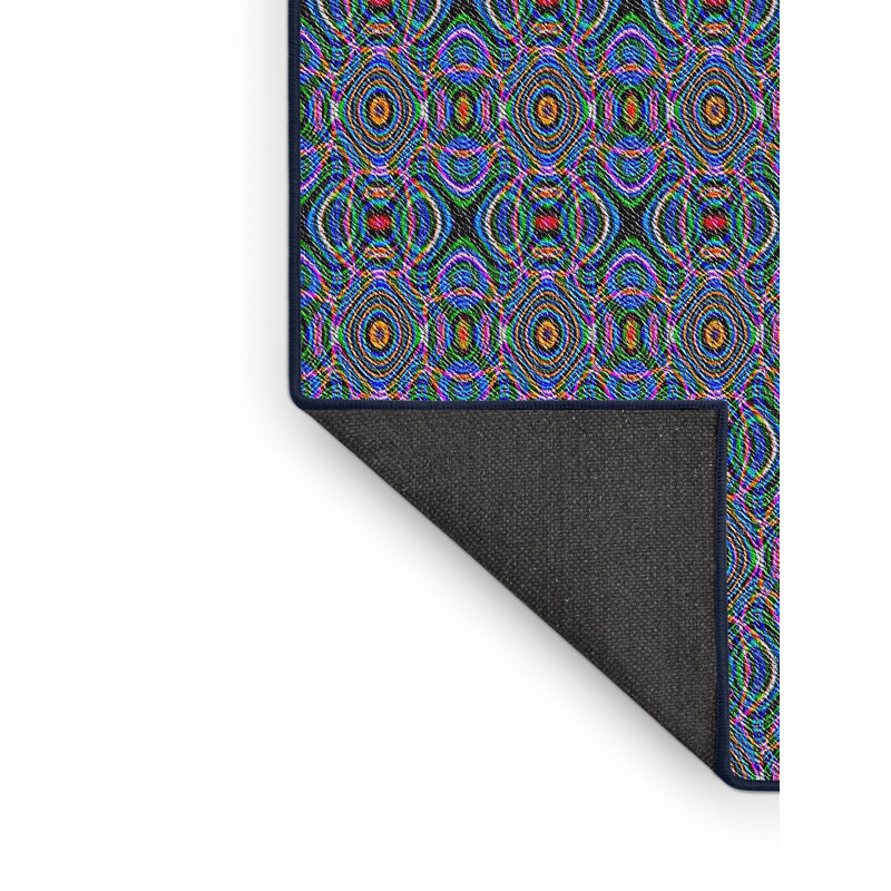 Peterkin Geometric Indoor Rug, Rectangle 2' x 4'