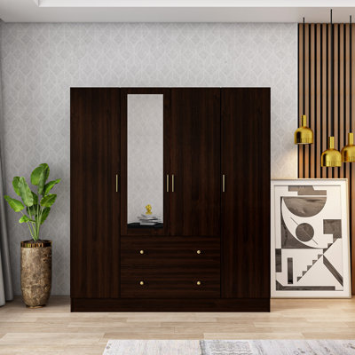 Ragin 70.9'' 4 Door Wardrobe
