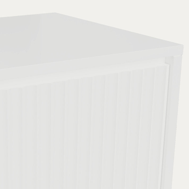 Commode 6 tiroirs Paloma, Blanc
