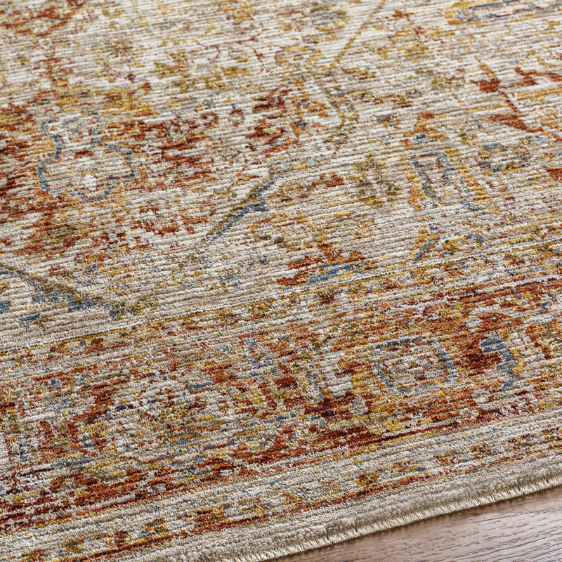 Oriental Indoor Rug, Round 6'7"