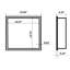 Niche Gauch 18 po x 16 po -67457352