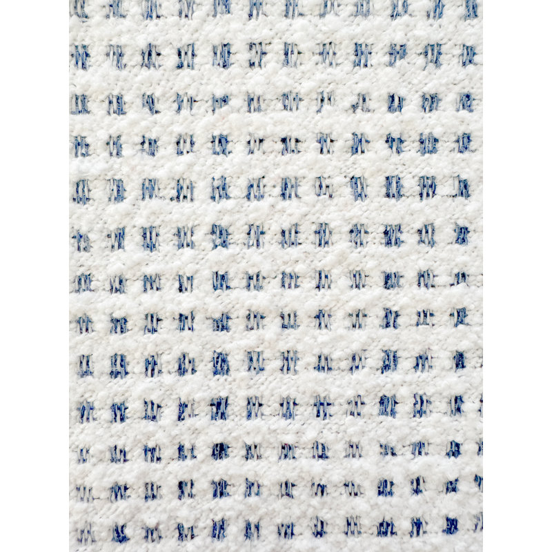 Pure Green Harbor Tweed Indoor Outdoor Pillow Cover 20x20, Dark Blue, Rectangle 14"H x 20"W, Polyester